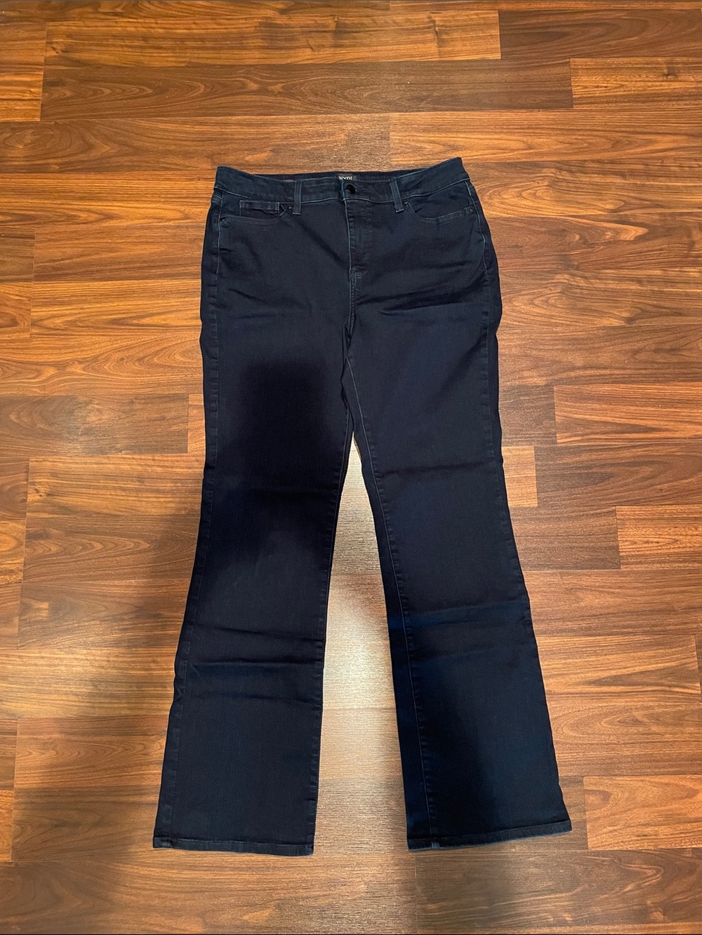 NYDJ Women's Boot Cut Jeans in Dark Blue size 16 long
